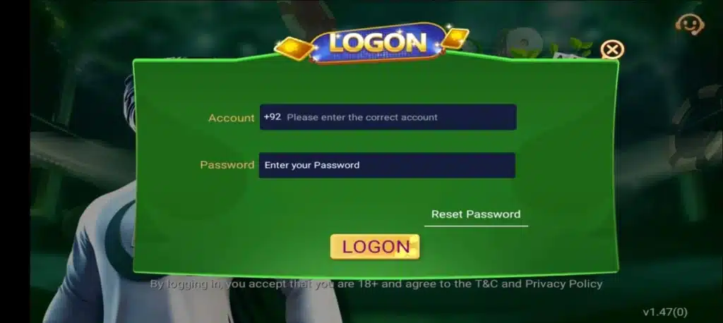 3Patti Crown Login
